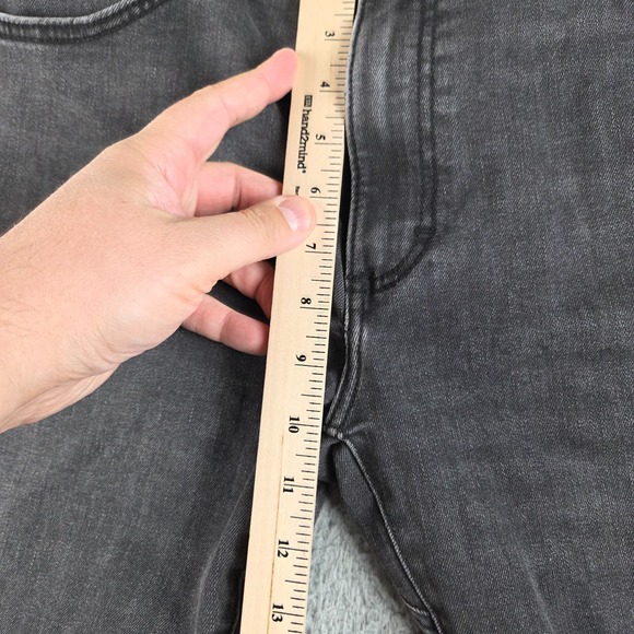 Lee Jeans Mens 38x29 (37x27) Black Extreme Motion MVP Slim Straight Leg Stretch - Picture 4 of 11